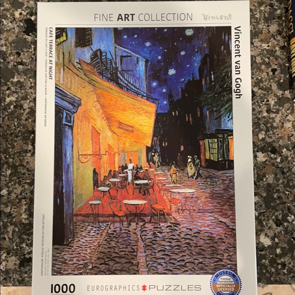 1000 Eurographic Puzzle - Vincent Van Gogh